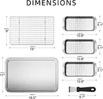 Stainless Steel Large Roasting Pan
